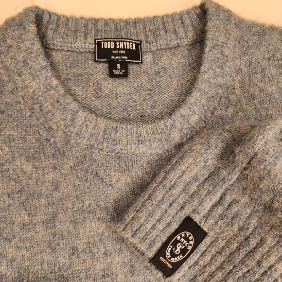 Todd Snyder Wool Crewneck Sweater Sz S - Picture 11 of 12